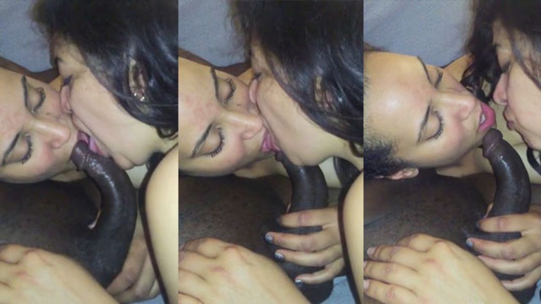 Beautiful Two Sister Having Fun One Boy Threesome Fucked