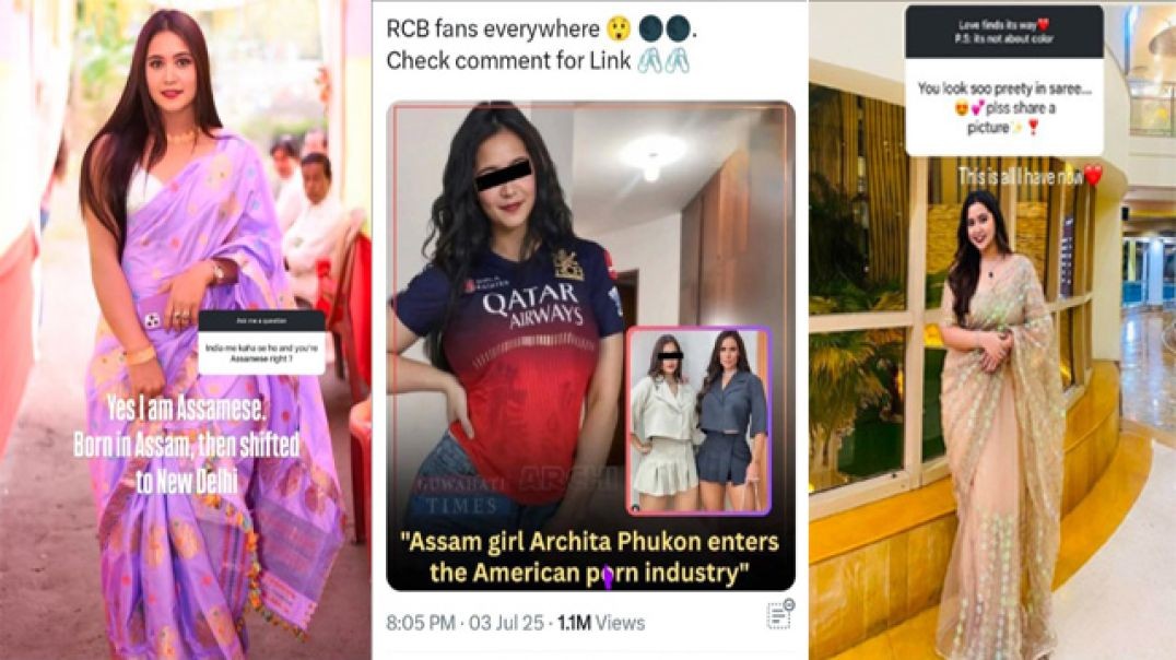 ⁣😍 ARCHITA PHUKAN Famous Assam Girl Latest Trending Number 1 Globally Porn Industry Debut Full NUDE