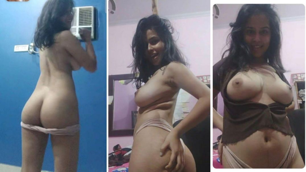 🔥🥰Cute Desi GF Sanjana New Latest Exclusive Viral Stuff ❤️